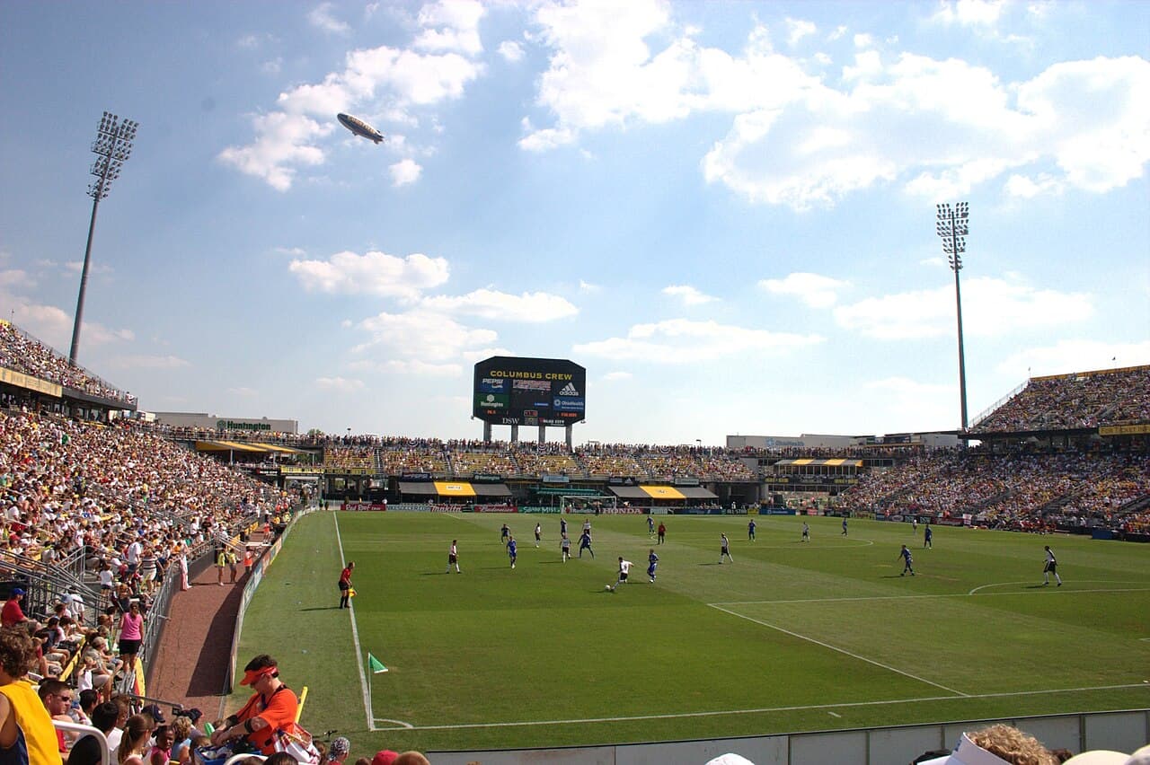 Vista panoramica dello stadio ScottsMiracle-Gro Field prima della partita tra Columbus Crew e Inter Miami CF